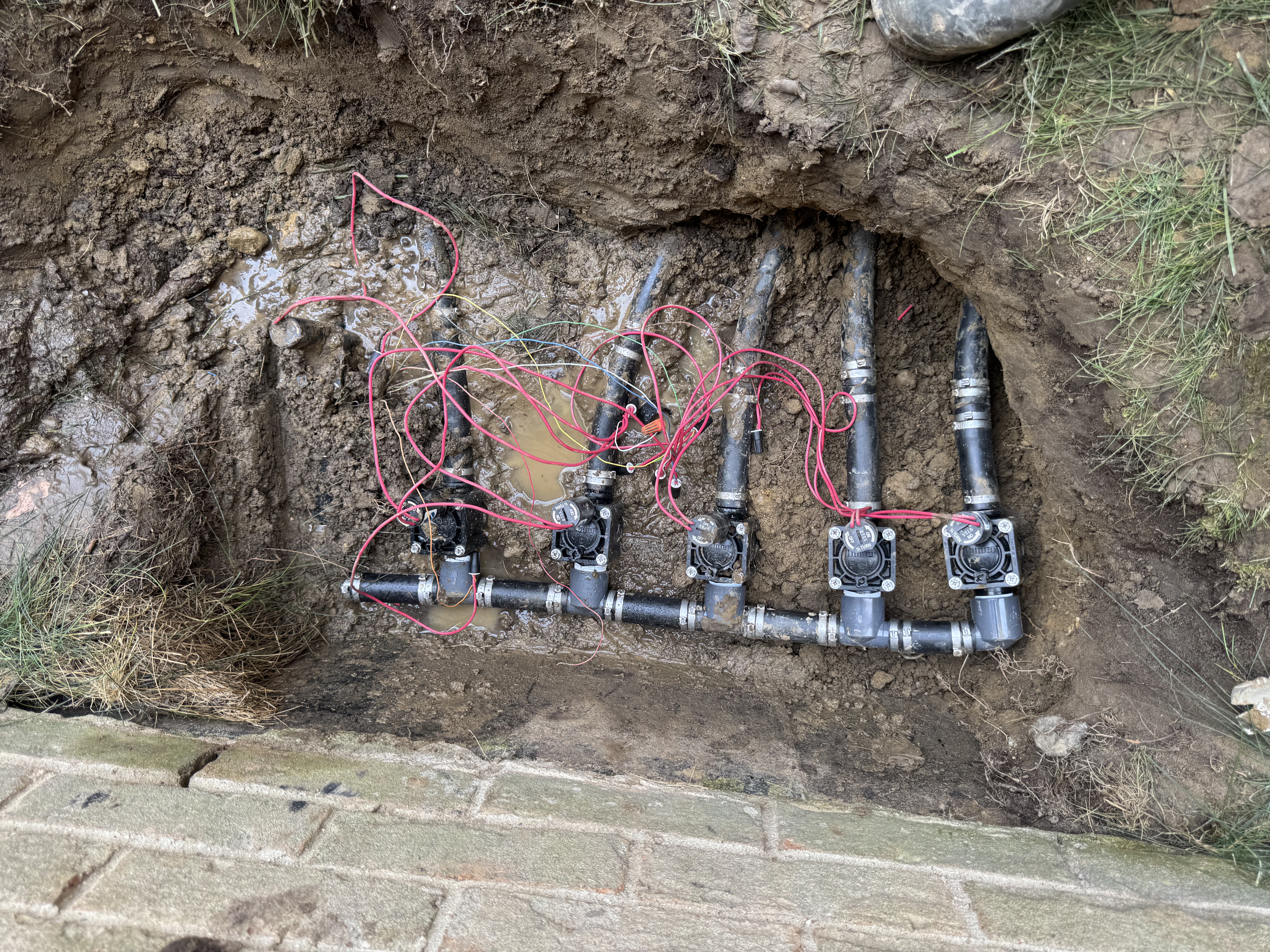 During Repair project image for Hunter PGV Residential Sprinkler Valve Guide